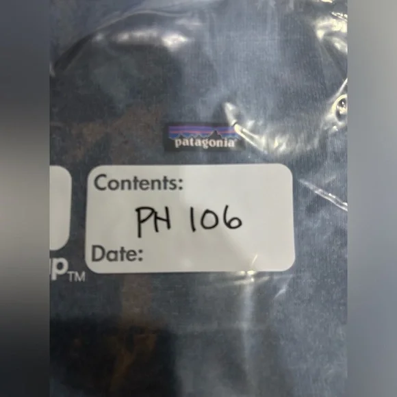 Patagonia Women's Large Better Sweater 1/4 Zip Pullover Utility Blue NWT - Picture 6 of 6